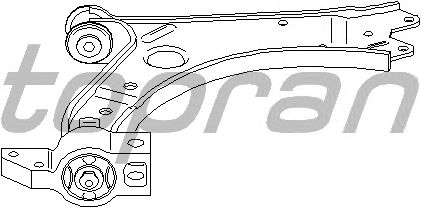 Рычаг подвески TOPRAN 111 080