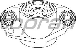 Опора стойки амортизатора TOPRAN 108 242