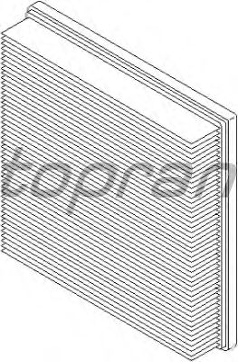 Воздушный фильтр TOPRAN 500 228