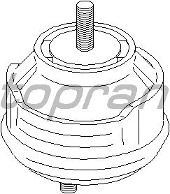 Подушка двигателя TOPRAN 500 277