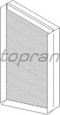 Фильтр салона TOPRAN 400 205