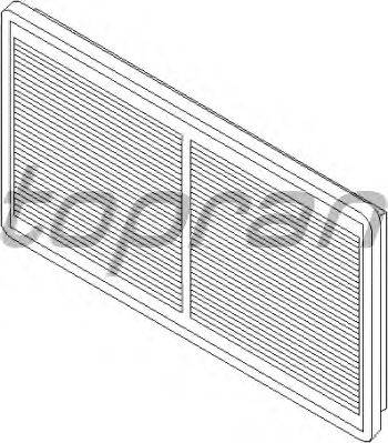 Фільтр салону TOPRAN 401 050