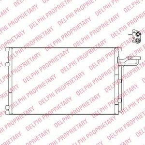 Радіатор кондиціонера DELPHI TSP0225659