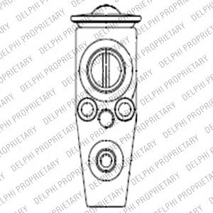 Расширительный клапан, кондиционер DELPHI TSP0585120