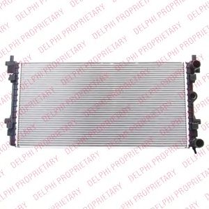 Радиатор, охлаждение двигателя DELPHI TSP0524077