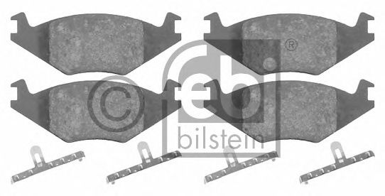 Тормозные колодки FEBI BILSTEIN 16011