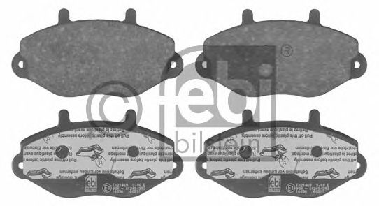 Тормозные колодки FEBI BILSTEIN 16036