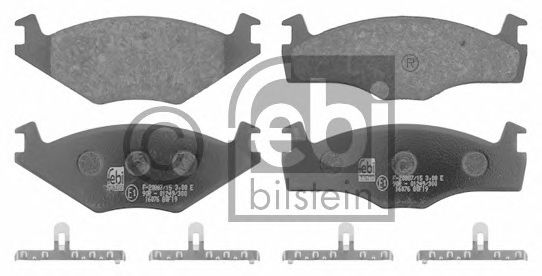 Тормозные колодки FEBI BILSTEIN 16076