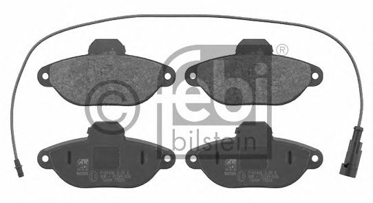 Гальмівні колодки FEBI BILSTEIN 16084