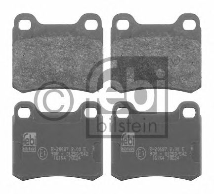 Тормозные колодки FEBI BILSTEIN 16154