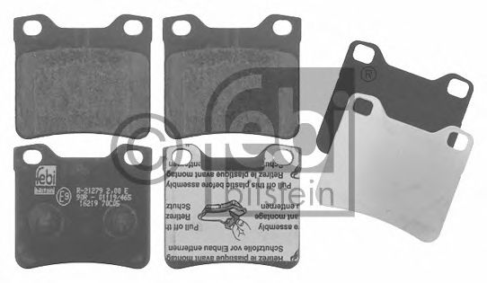Тормозные колодки FEBI BILSTEIN 16219