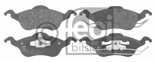 Тормозные колодки FEBI BILSTEIN 16279