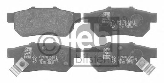 Тормозные колодки FEBI BILSTEIN 16301