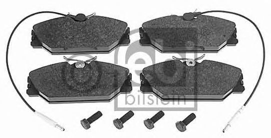 Тормозные колодки FEBI BILSTEIN 16381