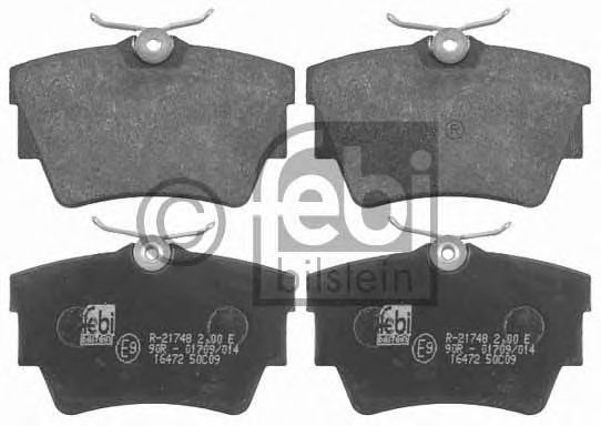 Тормозные колодки FEBI BILSTEIN 16472