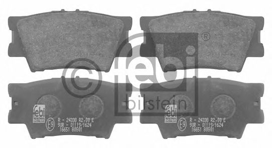 Тормозные колодки FEBI BILSTEIN 16651