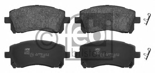 Тормозные колодки FEBI BILSTEIN 16660