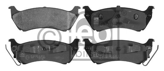 Тормозные колодки FEBI BILSTEIN 16769