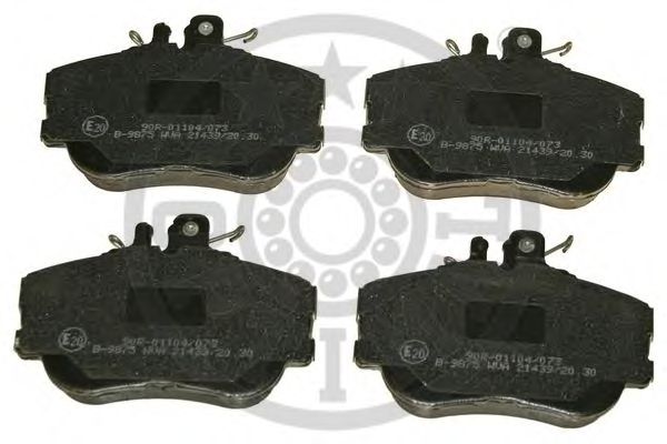 Тормозные колодки OPTIMAL 9875