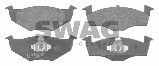Тормозные колодки SWAG 30 91 6044
