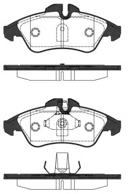 Тормозные колодки REMSA 0578.10