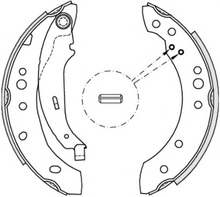 Тормозные колодки REMSA 4149.02