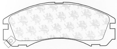Тормозные колодки QH International BP739