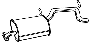 Глушитель WALKER 22174