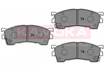 Гальмівні колодки KAMOKA JQ1011900