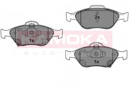 Тормозные колодки KAMOKA JQ1013780