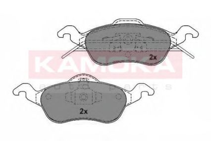 Тормозные колодки KAMOKA JQ101636