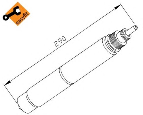 Осушитель кондиционера NRF 33197