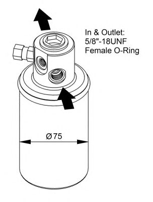 Осушитель кондиционера NRF 33231