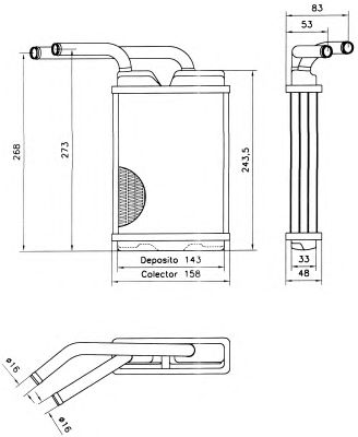Радіатор опалення NRF 52214