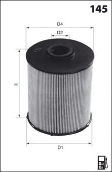 Топливный фильтр MECAFILTER ELG5408