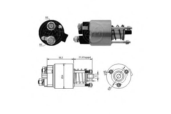 Втягивающее реле ERA ZM397