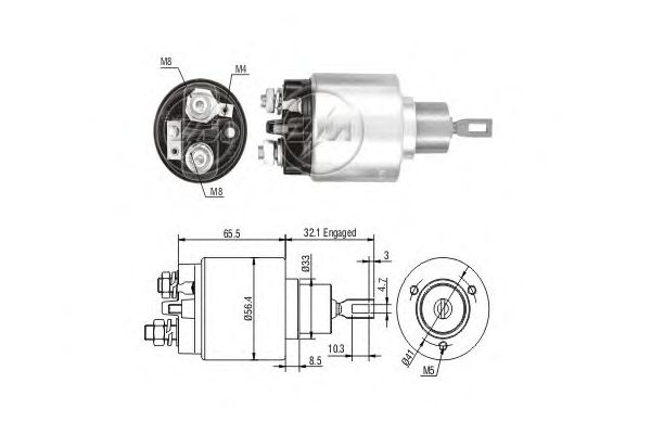 Втягивающее реле ERA ZM578