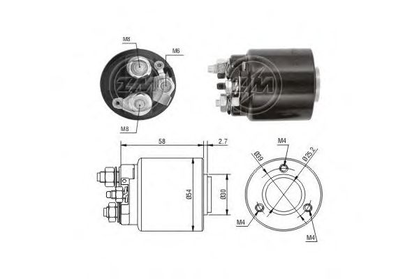 Втягивающее реле ERA ZM591