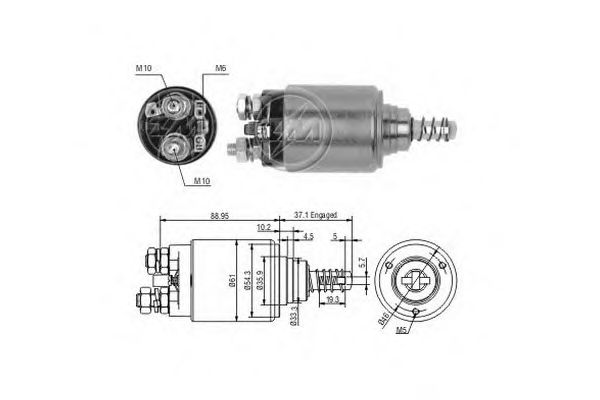 Втягивающее реле ERA ZM645