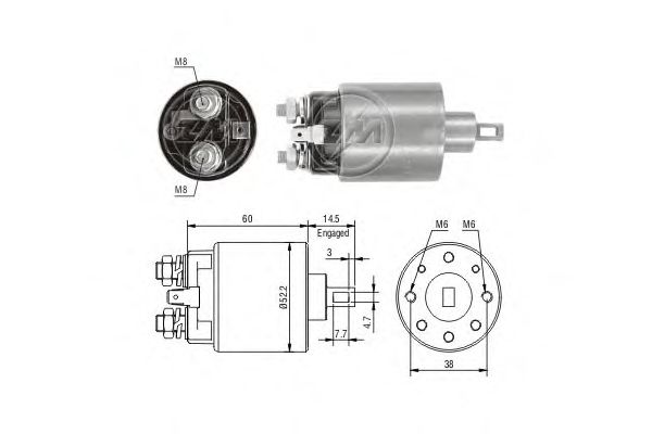 Втягивающее реле ERA ZM710