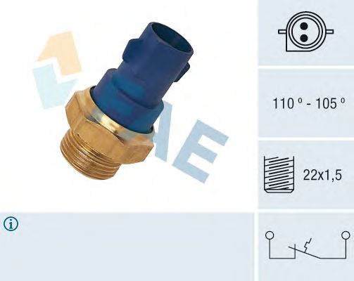 Датчик включения вентилятора FAE 37690