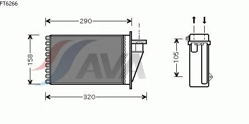 Радіатор опалення AVA QUALITY COOLING FT6266