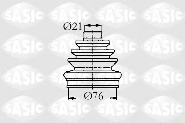 Комплект пильника ШРКШ SASIC 9004629