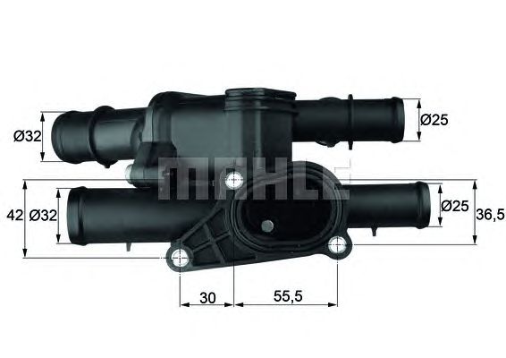 Термостат MAHLE ORIGINAL TM 2 105