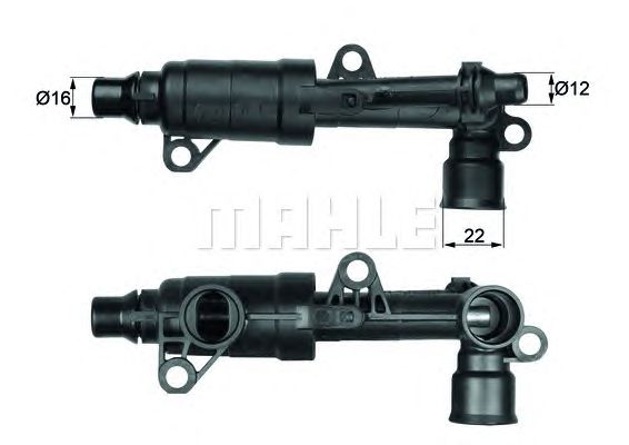 Термостат маслянной системы MAHLE ORIGINAL TO 11 86