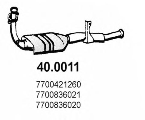 Каталізатор ASSO 40.0011