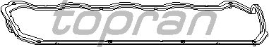 Прокладка клапанной крышки TOPRAN 100 288