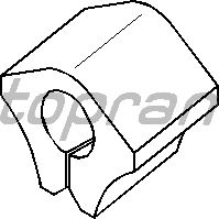 Опора, стабілізатор TOPRAN 109 876