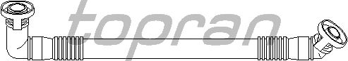 Шланг вентиляции картера TOPRAN 501 416
