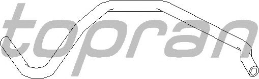 Шланг радиатора TOPRAN 301 428